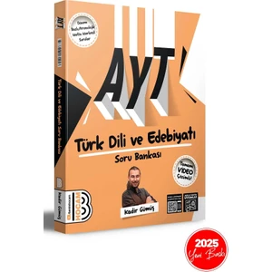 Benim Hocam Yayınları 2025 AYT Türk Dili ve Edebiyatı Tamamı Video Çözümlü Soru Bankası
