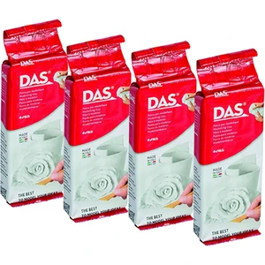 Seramik Hamuru Beyaz 250 gr 4 Adet