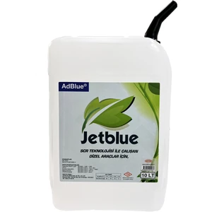 Jetblue Adblue Dizel Araçlar Için Emisyon Düşürücü Yakıt Katkısı 10 Litre Üretim Yılı 2023
