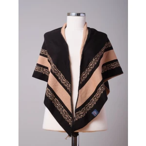 Kırçıllı Üçgen Triko Şal