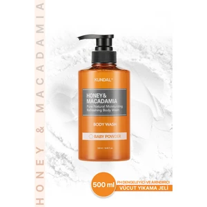 Ph Dengeleyici ve Arındırıcı Vücut Yıkama Jeli KUNDAL Honey & Macadamia Pure Body Wash (Baby Powder)