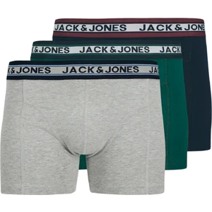 Jack Jones Erkek 3 Lü Ambalajlı Pamuklu Boxer 12270759