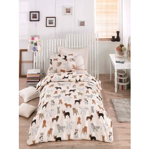 Eponj Home Kolay Ütülenir Nevresim Takımı Tek Kişilik Havhav Krem