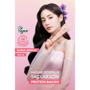 Yoğun Onarıcı Durulanmayan Bakım Kremi KUNDAL Protein Bonding No Wash Treatment 130ml Leather Iris