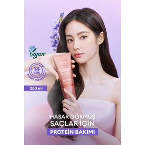 Yoğun Onarıcı ve Isı Koruyucu Bakım Kremi KUNDAL Protein Bonding Treatment 250ml Violet Muguet