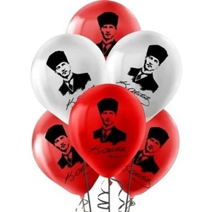 Parti Dükkanım Atatürk Baskılı Balon (10 Adet)
