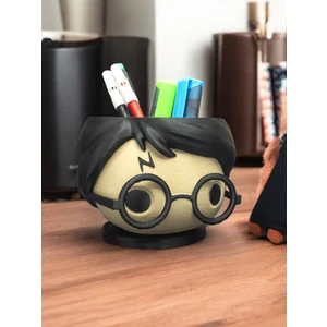Harry Potter Figürlü Kalemlik, Fırçalık & Masaüstü Organizer – Koleksiyonluk, Hogwarts Temalı Ürün
