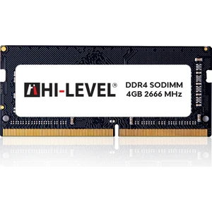 Hı-Level 4gb 2666MHZ Ddr4 1.2V CL19 Sodımm Notebook Ram HLV-SOPC21300D4/4G