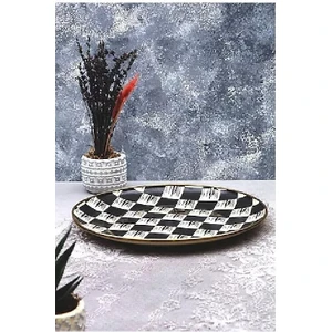 Arow TR-3900 Servis Tabağı 26 cm Dama