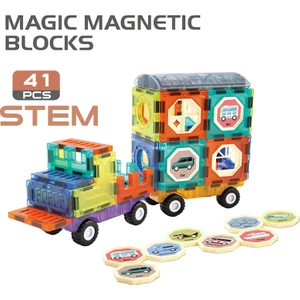Learning Fun Magic Magnetic Blocks 41 Parça Manyetik Oyuncak Bloklar Seti