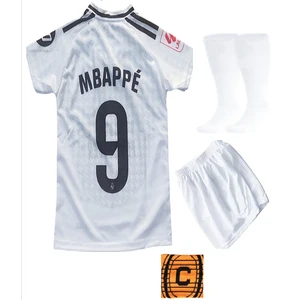 Mbappe Forma+Şort+Çorap+Kaptan Kolluğu 4lü Set