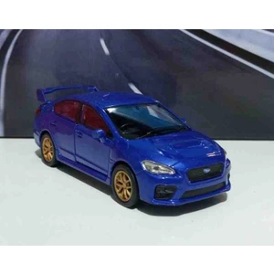 1:32 Subaru Wrx Sti Mavi Çek/bırak Metal Araba