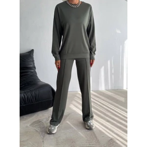 Modal Kumaş Pantolon ve Sweatshirt Takım