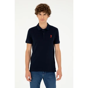 U.S. Polo Assn. Erkek Koyu Lacivert Tişört Basic 50279613-VR100