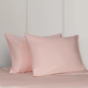 Luoca Patisca Saten 2' Li Yastık Kılıfı Pudra