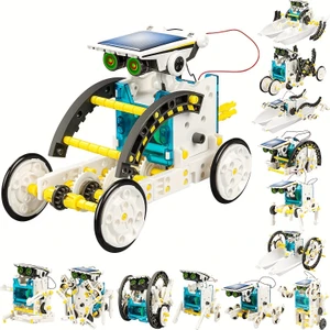 Tcherchı Stem 13'ü 1 Arada Güneş Enerjisi Robotları Oluşturma Oyuncak, Eğitim Deneyi Dıy Robotik Kiti, Çocuklar Için Robotik Set (Yurt Dışından)