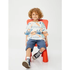 Beli Bağcıklı Şort Dokulu