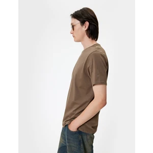 Basic Tişört Kısa Kollu Bisiklet Yaka Pamuklu