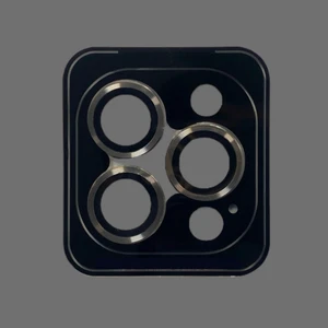 Turkuaz Dijital Pazarlama Apple iPhone 15 Pro/ 15 Pro Max Uyumlu Kamera Koruyucu Lens Mercek Çerçeveli 3'lü Set