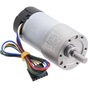 Enkoderli Metal Redüktörlü Motor 12V 70:1 37X70MM