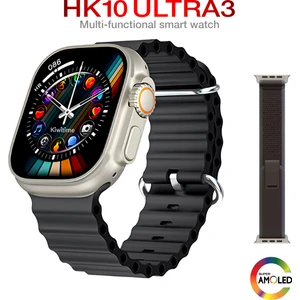 HK10 Ultra 3 Gen5 2.02" Amoled Ekran G-Sensörü Galeri Ses Kayıt Ios Android Uyumlu Akıllı Saat