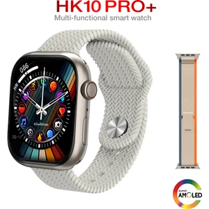 HK10 Pro+ Plus Gen5 2.02" Amoled Ekran G-Sensörü Galeri Ses Kayıt Ios Android Uyumlu Akıllı Saat