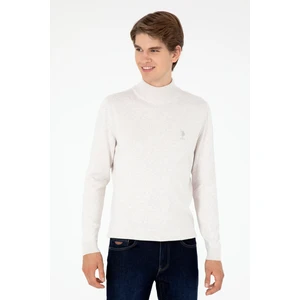 U.S. Polo Assn. Erkek Taş Melanj Kazak /Triko 50288887-VR225