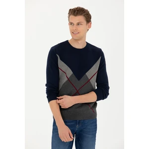 U.S. Polo Assn. Erkek Lacivert Kazak /Triko 50272123-VR033