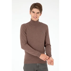 U.S. Polo Assn. Erkek Vizon Melanj Kazak /Triko 50288884-VR174