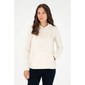 U.S. Polo Assn. Kadın Krem Sweatshirt 50296931-VR071