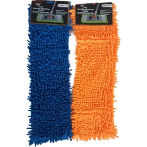 2 Adet Nemli ve Kuru Makarna Mop Ucu Mikrofiber Paspas Yedeği 60 cm