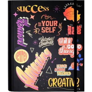 Victoria's Journals 1704 Gizli Spiralli Defter Be Creative 16,5x22,5 Cm 192 Sayfa 100 Gr. Düz Çizgisiz
