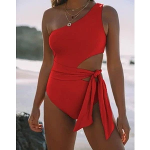 Deep Beach Tek Omuzlu Bağlamalı Mayo DB200803MA