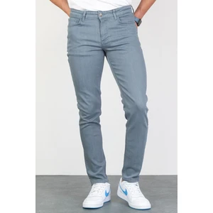 Hlt Jeans Erkek Slim Fit Taşlamalı Kot Pantolon HLTHE001946