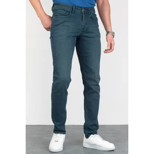 Erkek Haki Cep Lycralı  Slim Fit Kot Pantolon Hltvalgreen