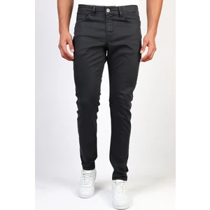 Hlt Jeans Erkek Antrasit Slim Fit Dar Kesim Esnek Likralı Denim Jeans Kot Pantolon HLTHE001967
