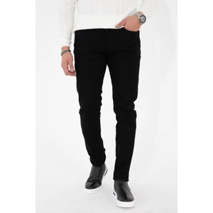 Erkek Siyah Slim Fit Pantolon  Hlt HE001937
