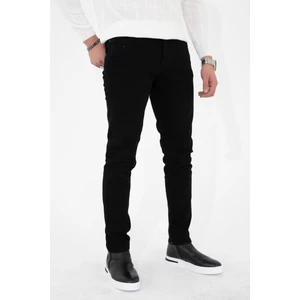 Erkek Siyah Slim Fit Pantolon  Hlt HE001937