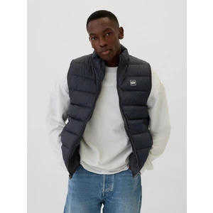 Erkek Lacivert Gap Logo Coldcontrol Puffer Şişme Yelek