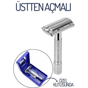 Üstten Açmalı Klasik Tıraş Makinesi