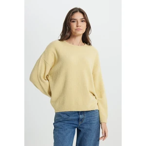 Regular Fit Normal Kesim Lila Triko Kazak