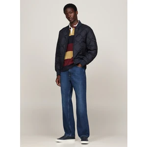 Tommy Hilfiger Lacivert Erkek Sneaker Th Hı Vulc Street Rwb Lth Low