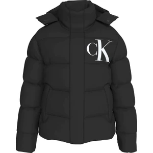Calvin Klein Jeans Siyah Erkek Mont J30J326104BEH Essentıals Non Down