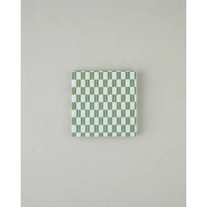 Retro Trellis Kağıt 20'li Kağıt Peçete Yeşil