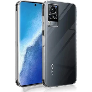 Vivo V30 Kılıf Kamera Korumalı Şeffaf Yumuşak Silikon Kılıf