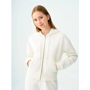 Loose Crop Kadın Sweatshirt