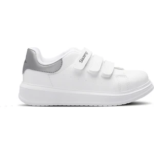 LOVE I Unisex Çocuk Sneaker Koşu & Yürüyüş Ayakkabısı Beyaz / Gümüş