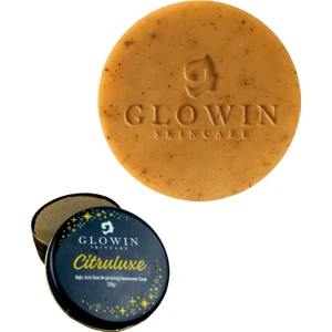 Glowin Skincare Glowin  Citruluxé Kojik Asitli Doğal Aydınlatıcı Sabun - Retinol, C-E Vitamini, Kolajen, Hyalüronik Asit
