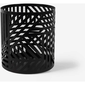 Dekoratif Metal Çöp Kovası - Keseli Çöp Kovası - Ofis Aksesuar - Canistrum Large