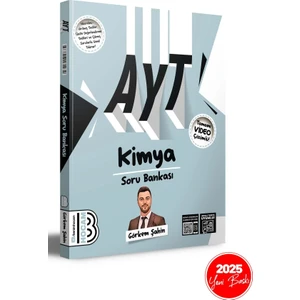 Benim Hocam Yayınları 2025 AYT Kimya Tamamı Video Çözümlü Soru Bankası